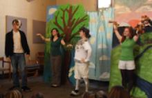 Performers from the Yale Children's Theater